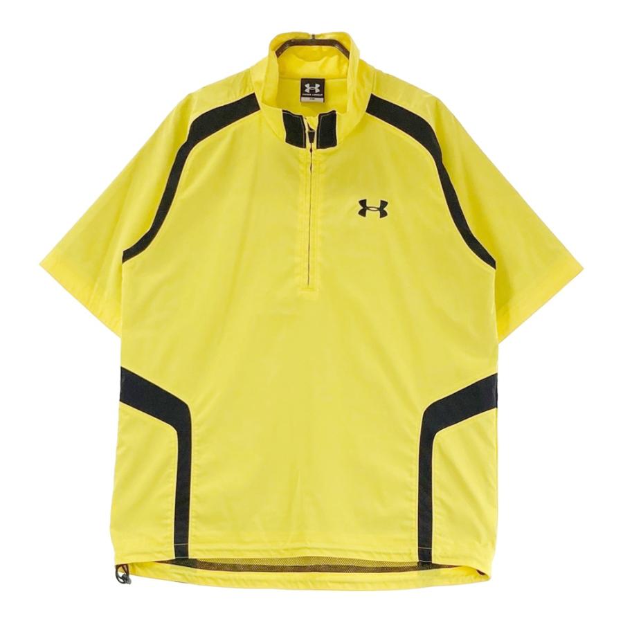 新品★USA限定☆Under Armour☆消臭機能☆半袖ケイジジャケット☆S UNDER ARMOUR アンダーアーマー ハーフジップ 半袖ジャケット