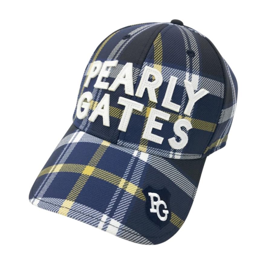 PEARLY GATES パーリーゲイツ キャップ ネイビー系 FR ゴルフウェア