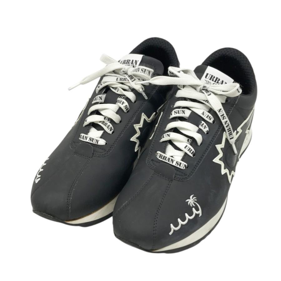 URBAN SUN ブラックスニーカー URBAN SUN アーバンサン × muta KOBE-MU01 ローカット スニーカー