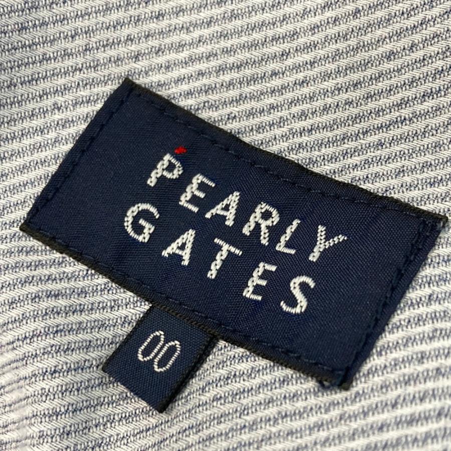 PEARLY GATES パーリーゲイツ 2023年モデル ツイルスカート 花柄 ネイビー系 00 ゴルフウェア レディース_5