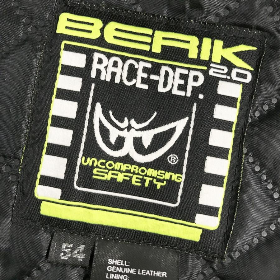 新品】BERIK ベリック LJ-191326 レザージャケット ブラック系