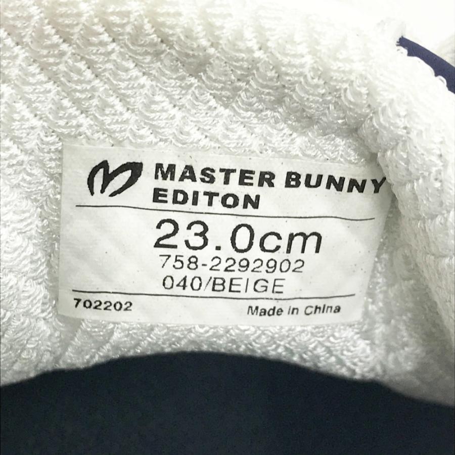 MASTER BUNNY EDITION マスターバニーエディション 758-2292902 スパイクレスゴルフシューズ モノグラム柄 ベージュ系 23.0cm ゴルフウェア レディース_6