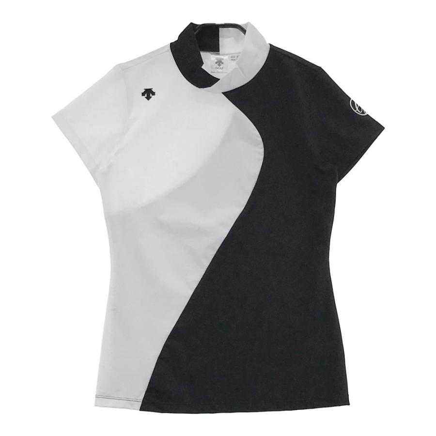 サイズ：L DESCENTE GOLF デサントゴルフ ; モックネック ニットセーター  グレー系 [240101381656] ゴルフウェア レディース ストスト DESCENTE GOLF デサントゴルフ ; モックネック ニットセーター