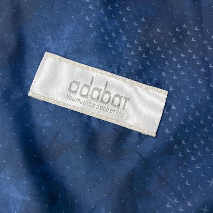 adabat（アダバット） ジップジャケット 総柄 ネイビー系 48 ゴルフ