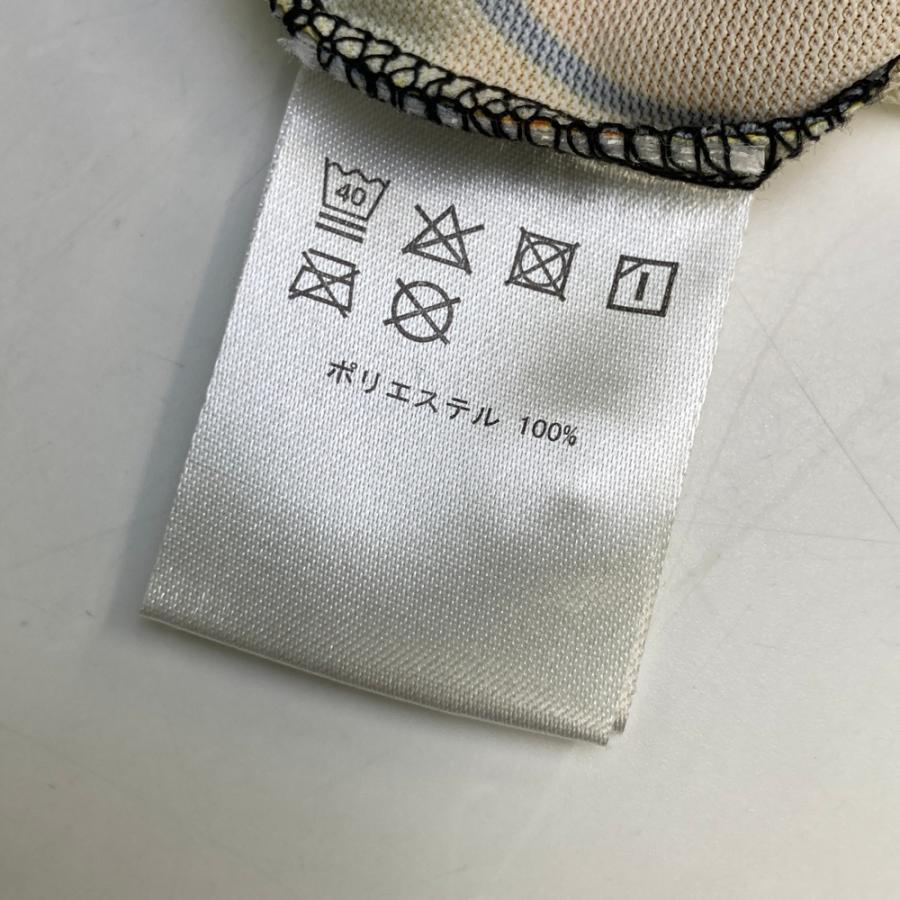 サイズ：M LOUD MOUTH ラウドマウス ML767601 半袖ポロシャツ シャガデリック 総柄 イエロー系 [240101492661] ゴルフウェア メンズ ストスト LOUD MOUTH ラウドマウス ML767601 半袖ポロシャツ シャガ