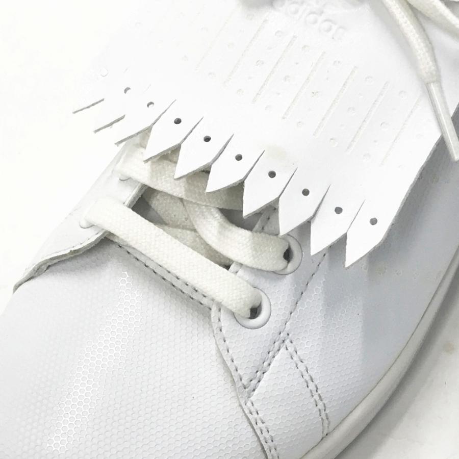 ADIDAS GOLF アディダスゴルフ Q46252 スタンスミス キルト付 スパイクレスゴルフシューズ  ホワイト系 25.5 [240101492842] ゴルフウェア メンズ ストスト ADIDAS GOLF アディダスゴルフ Q46252 スタンスミス キルト付