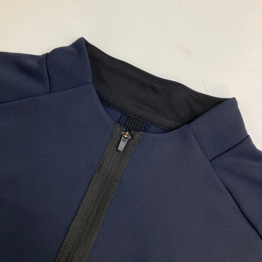 サイズ：L BRIEFING GOLF ブリーフィング  ハーフジップ長袖Tシャツ  ホワイト系 [240101432599] ゴルフウェア メンズ ストスト サイズ：L BRIEFING GOLF ブリーフィング ハーフジップ長袖T