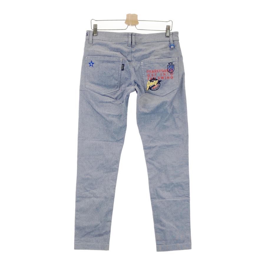 ★ramigonsan★パーリーゲイツ　パンツ　ゴルフ　ストレッチ　4 PEARLY GATES パーリーゲイツ ストレッチパンツ ネイビー系 4