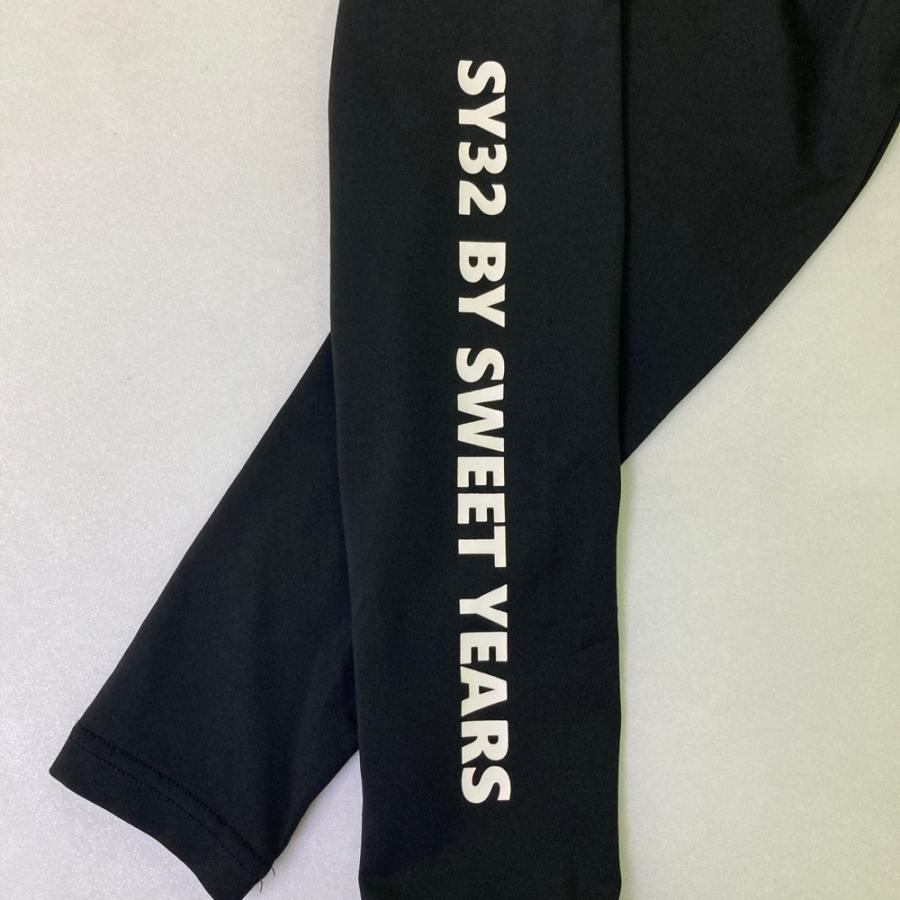 サイズ：M SY32 BY SWEET YEARS GOLF エスワイサーティトゥ SYG-23A26 裏地付き長袖Tシャツ  ブラック系 [240101419615] ゴルフウェア メンズ ストスト サイズ：M SY32 BY SWEET YEARS GOLF エスワイサーティトゥ SYG
