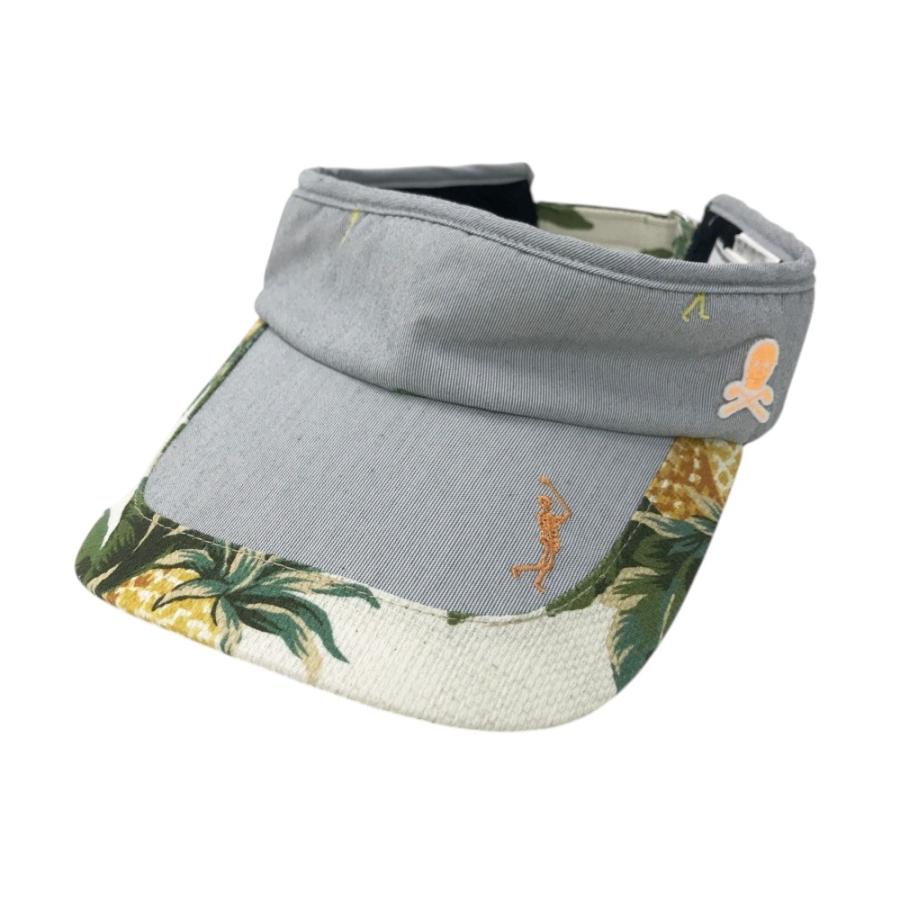 MARK&LONA マークアンドロナ サンバイザー ゴルフ　スカル MARK&LONA マークアンドロナ サンバイザー スカルスイング