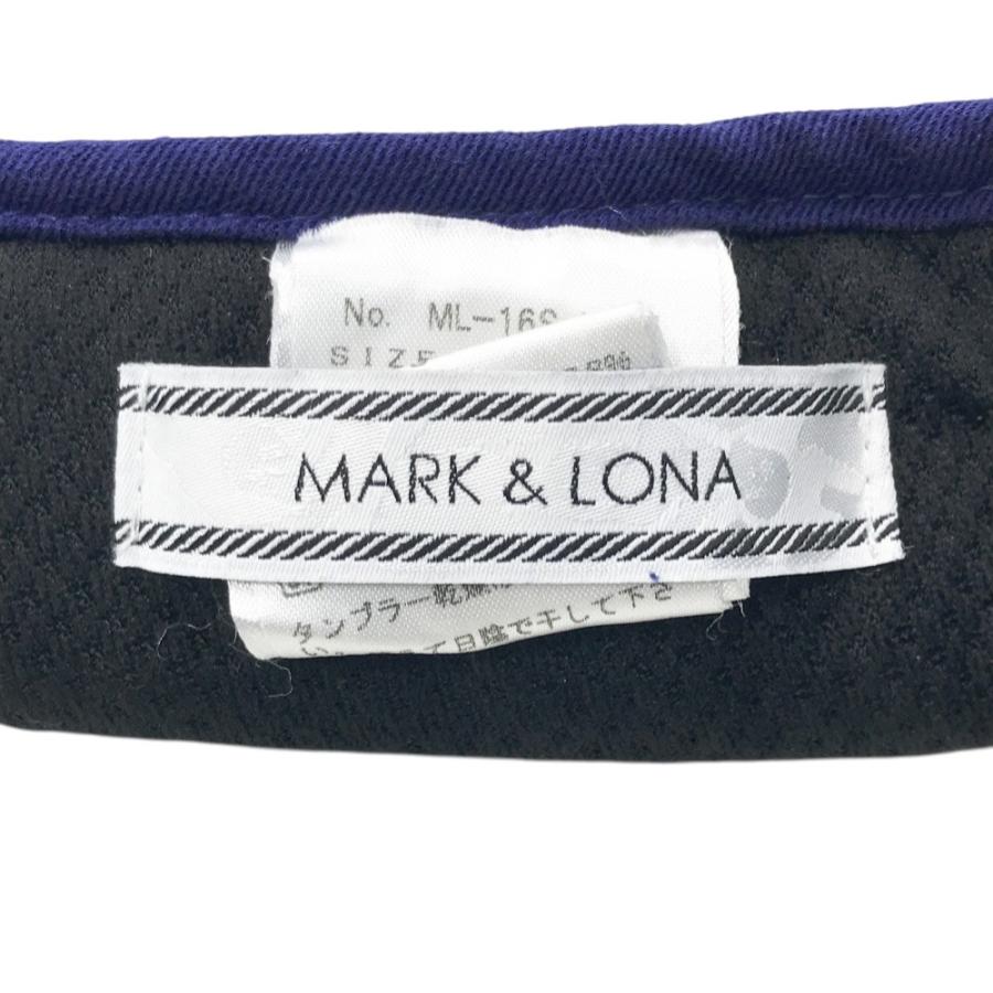 MARK&LONA マークアンドロナ サンバイザー カンナビス ブルー系 S