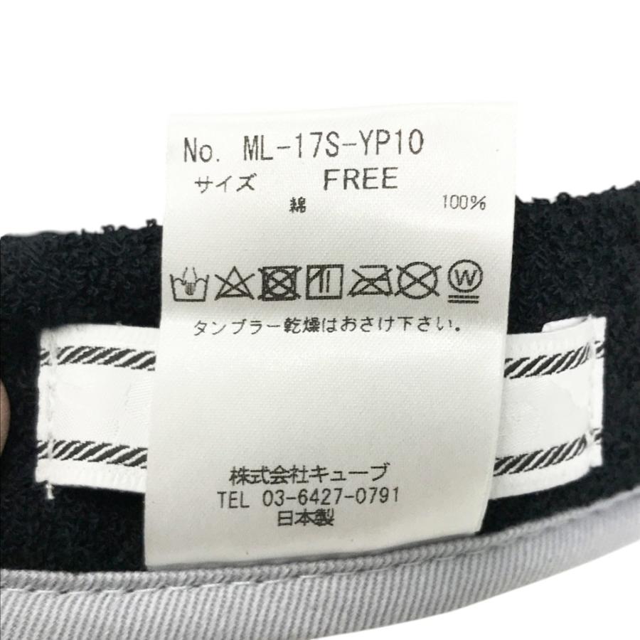 MARK&LONA マークアンドロナ サンバイザー グレー系 FREE ゴルフ