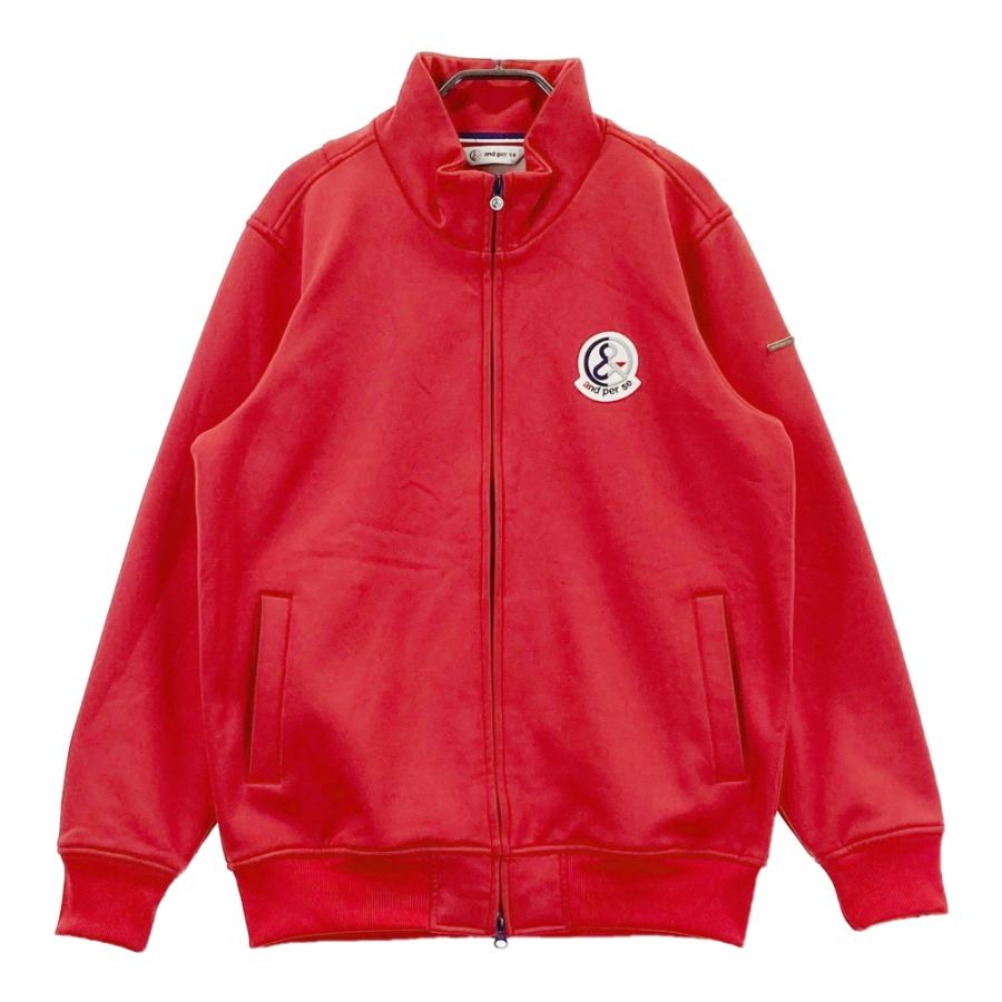【極美品】アンパスィゴルフ　フルジップジャケット　L and per se ゴルフ ジャケット メンズ L アンパスィ アウター