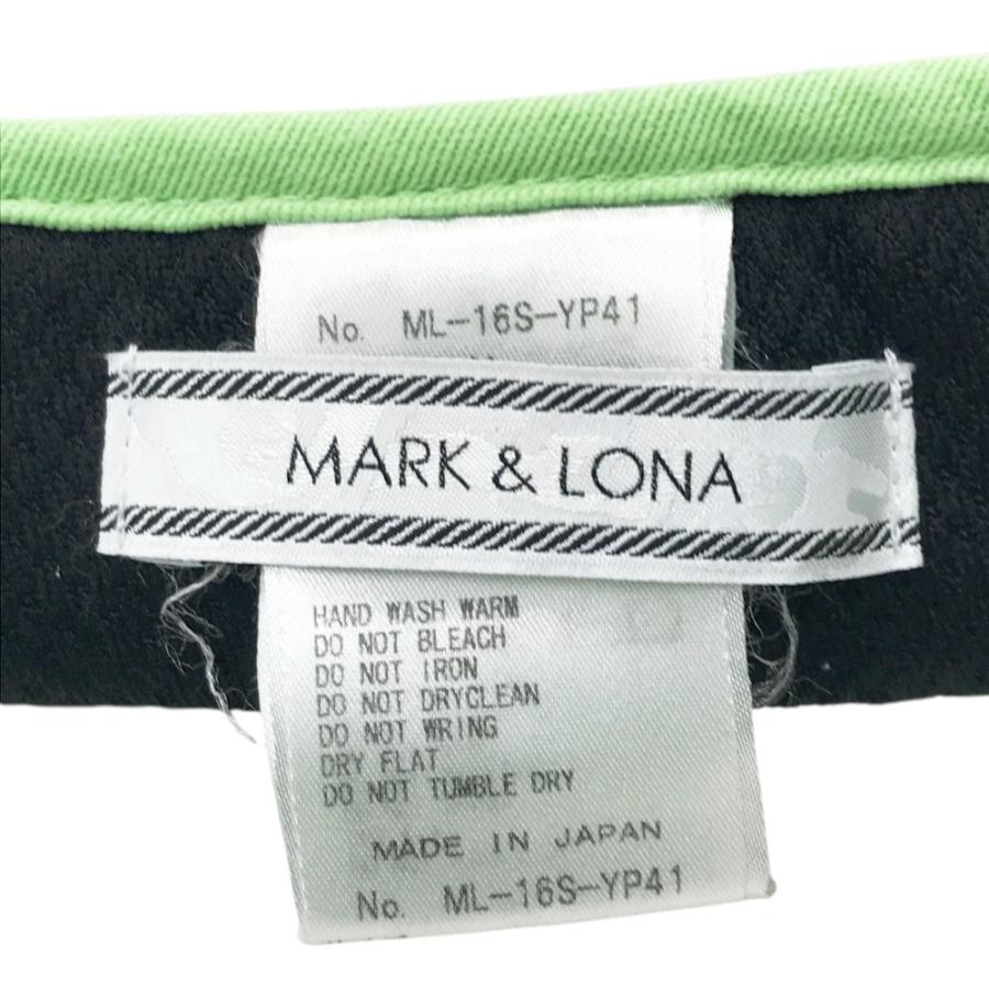 MARK&LONA（マークアンドロナ） サンバイザー カンナビス グリーン系 M