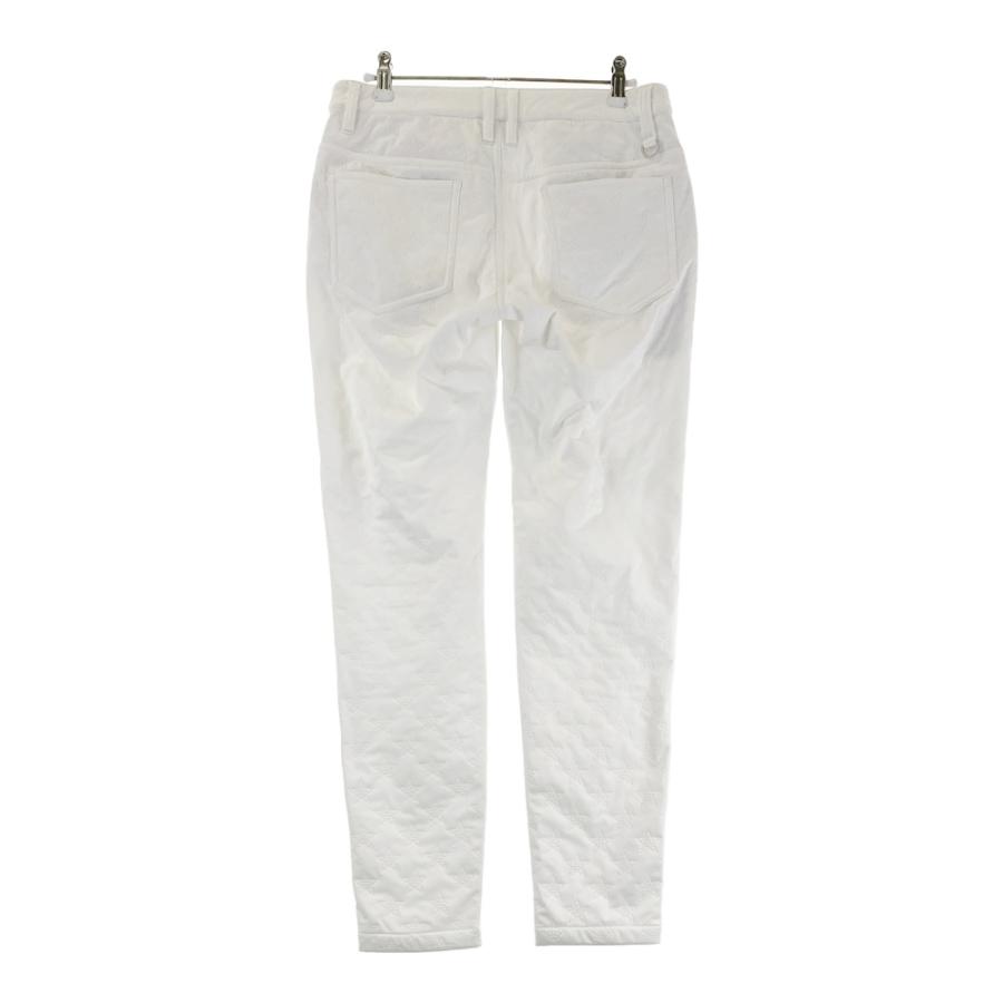 ジャックバニー　白パンツ　星柄 JACK BUNNY ジャックバニー 裏起毛 パンツ 星柄 ホワイト系 0