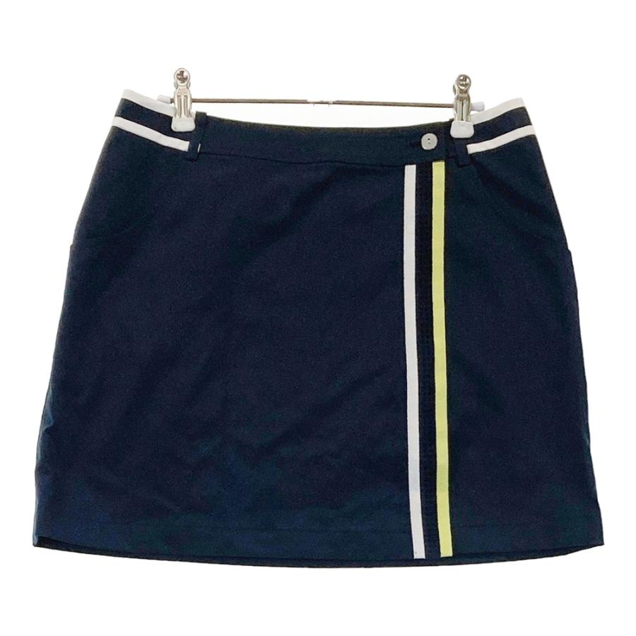 LANVIN SPORT レディースゴルフスカート 40 LANVIN SPORT ランバン スポール ラップ スカート ネイビー系 40