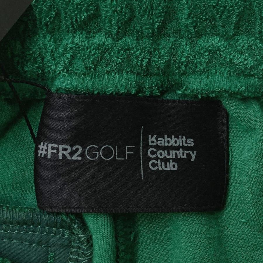 サイズ：S FR2 GOLF エフアールツーゴルフ  パイル地 ショートパンツ 総柄 グリーン系 [240101494042] ゴルフウェア レディース ストスト 新品】FR2 GOLF エフアールツーゴルフ パイル地 ショートパンツ
