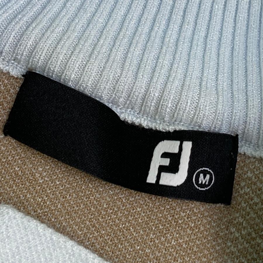 【新品】FOOT JOY フットジョイ  ニット セーター  ブルー系 M ゴルフウェア レディース_5