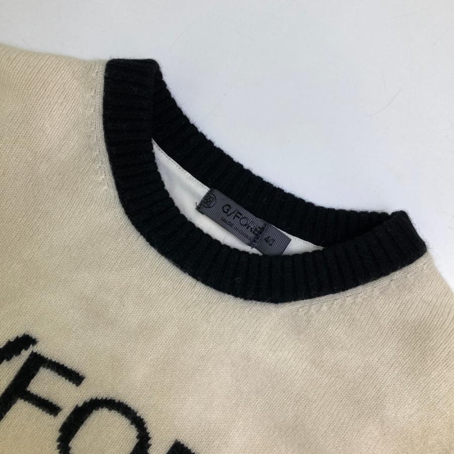 未使用 G/FORE ジーフォア レディース カシミヤ ニット ジャケット 38 G/FORE ジーフォア カシミヤ混 ウールニットセーター 裏地付