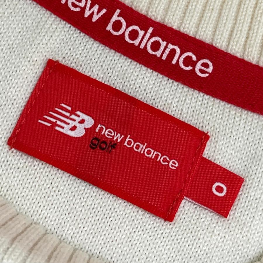 NEW BALANCE GOLF ニューバランス ニットベスト ウール混 ボストン