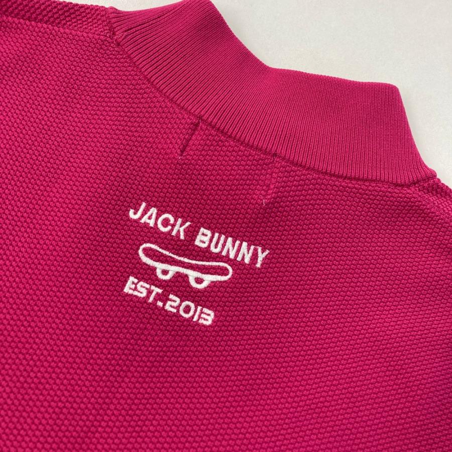 サイズ：1 JACK BUNNY ジャックバニー  ハイネックベスト  ピンク系 [240101494544] ゴルフウェア レディース ストスト JACK BUNNY ジャックバニー ハイネックベスト ピンク系 1 ゴルフウェア