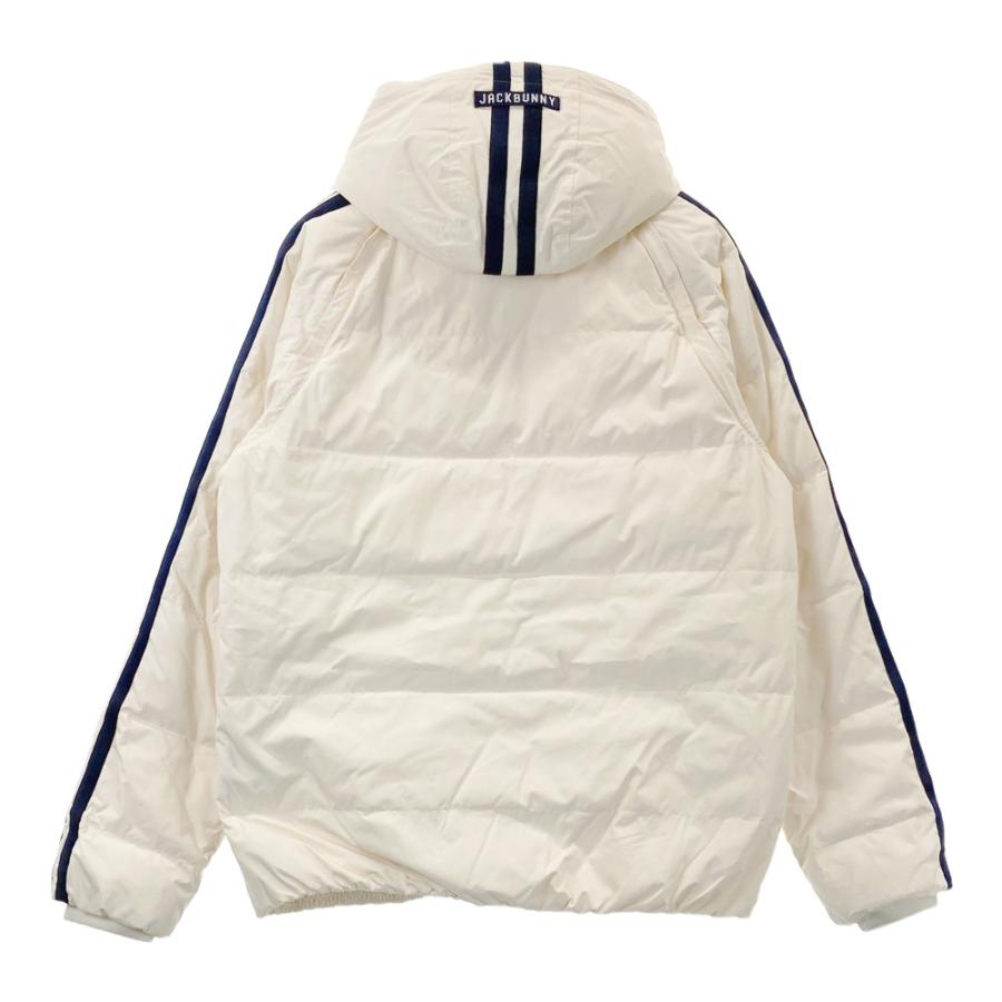 Jack Bunny!! ジャックバニー ゴルフ ３ＷＡＹジャケット【５】美品 JACK BUNNY ジャックバニー 3WAY ダウンジャケット ホワイト系 6