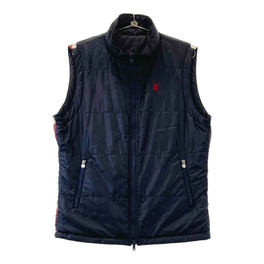 ADMIRAL アドミラル リバーシブル 中綿ベスト ブラック系 LL ゴルフ