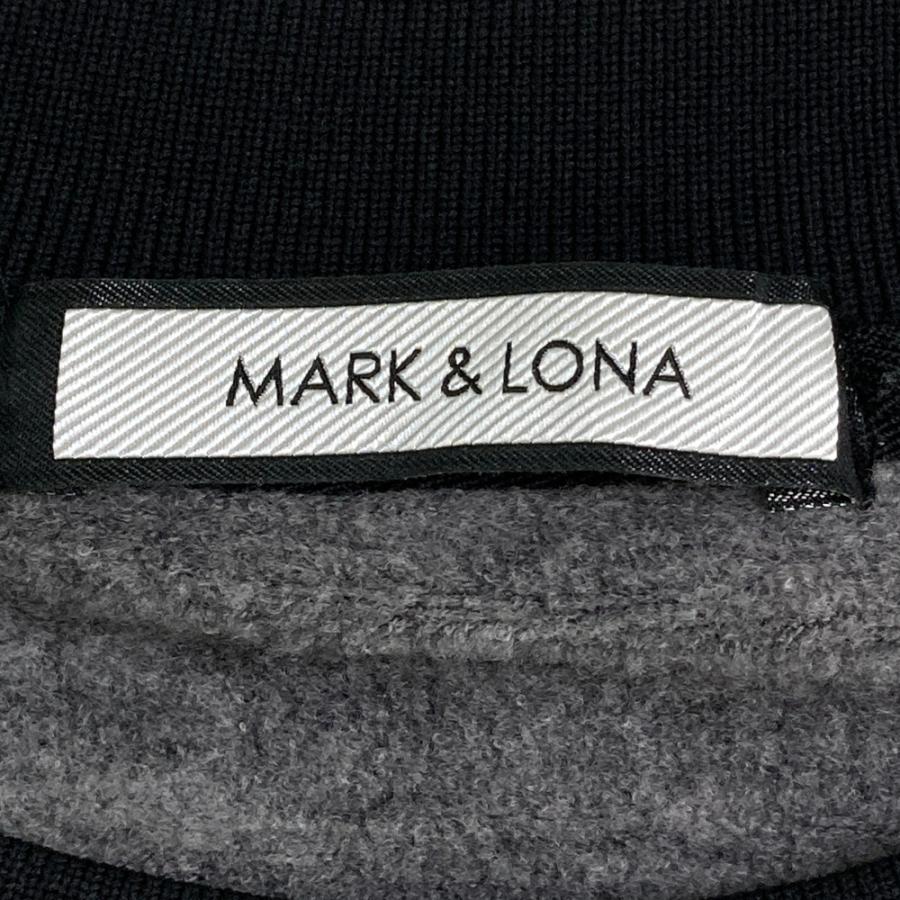 MARK&LONA マークアンドロナ 裏起毛スウェット切替ブルゾン