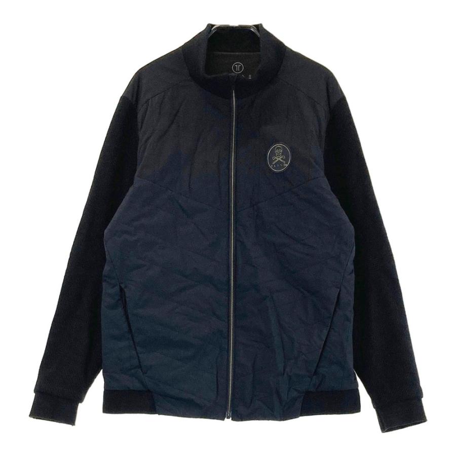 マークアンドロナニットブルゾン　サイズ48 MARK&LONA マークアンドロナ 裏地付き ニット ブルゾン メンズ ゴルフ