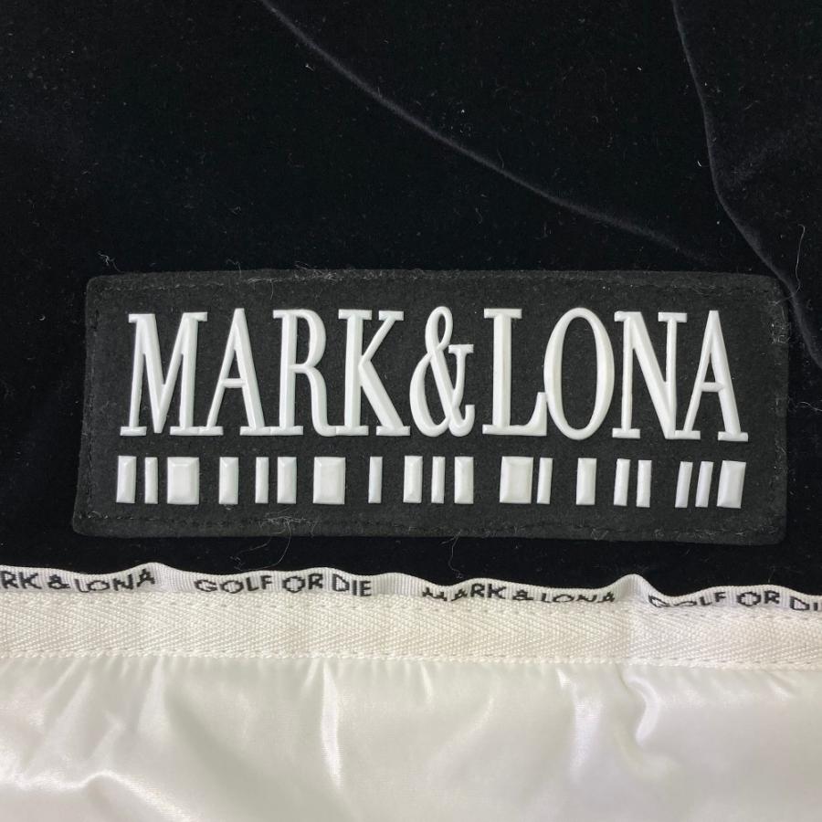 MARK&LONA マークアンドロナ 切替中綿ジップベスト ホワイト系 48