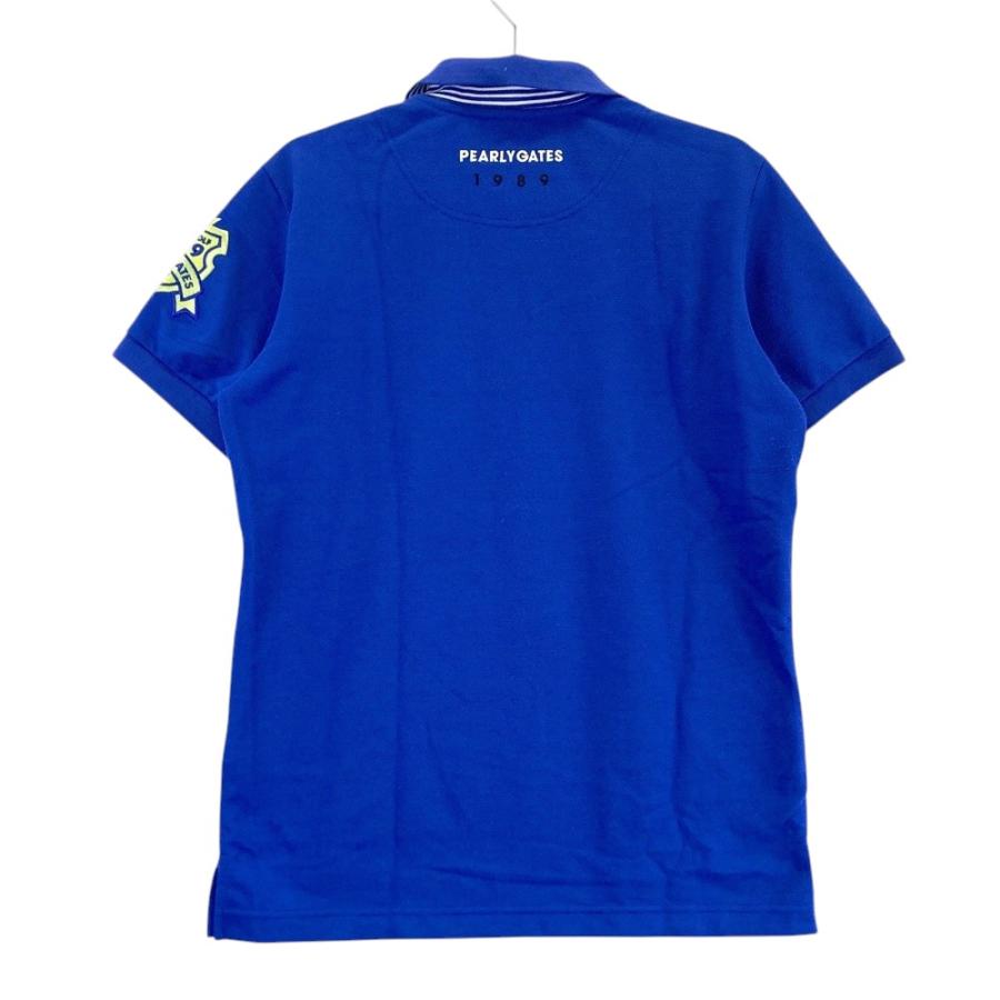 PEARLY GATES パーリーゲイツ 半袖ポロシャツ ブルー系 4 ゴルフ