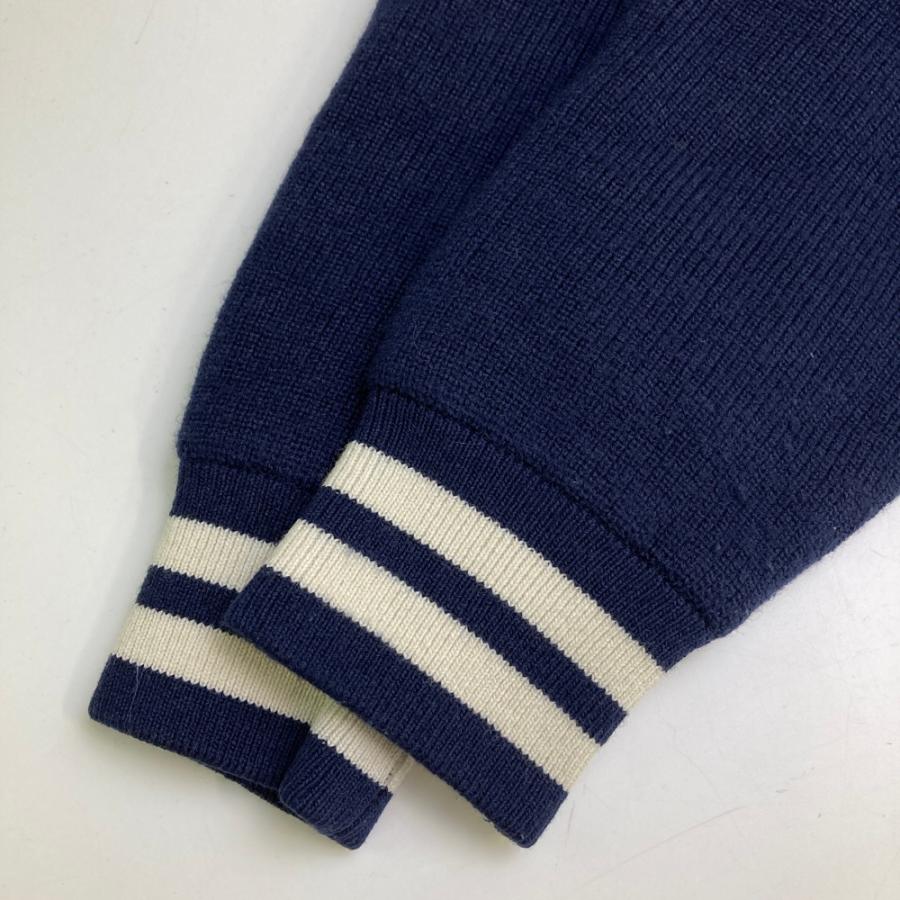 パーリーゲイツ ニットセーター 蓄熱 防風 星 スター ネイビー 総柄 パーリーゲイツ ニットセーター 蓄熱 防風 星 スター ネイビー