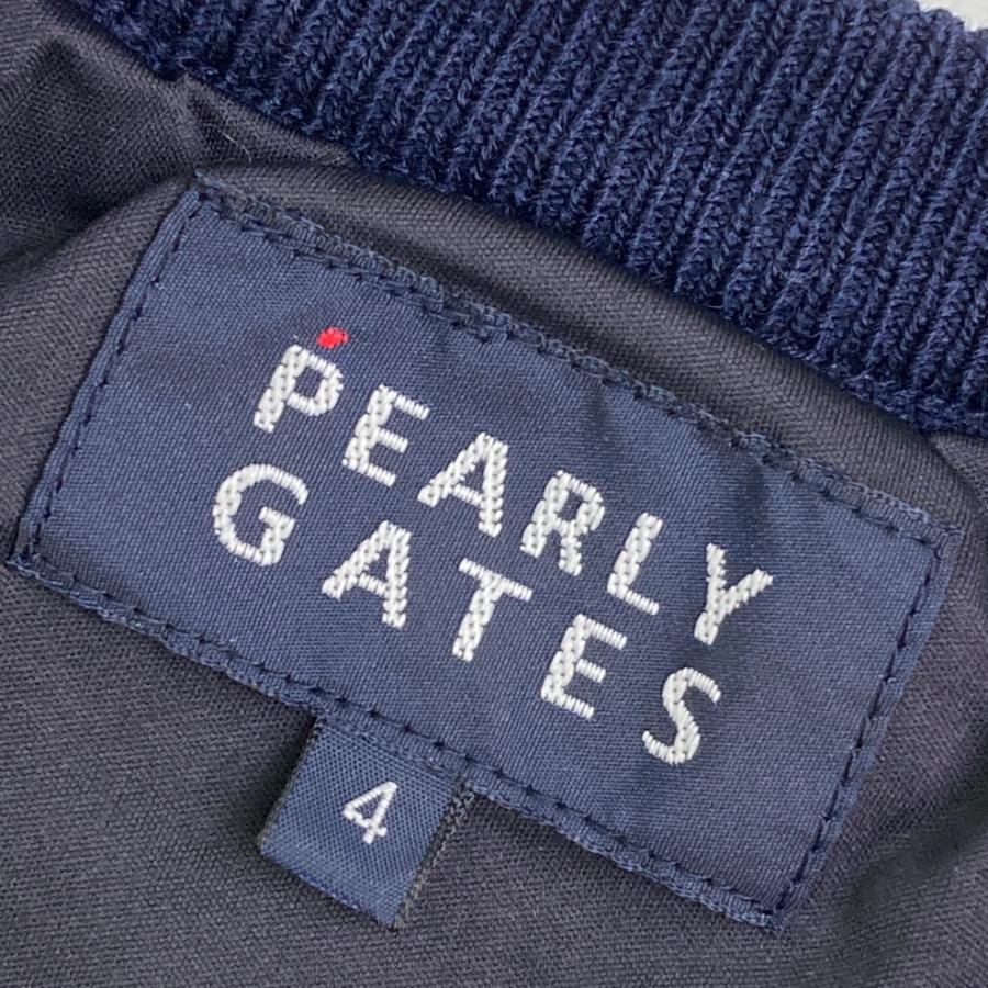 パーリーゲイツ ニットセーター 蓄熱 防風 星 スター ネイビー 総柄 パーリーゲイツ ニットセーター 蓄熱 防風 星 スター ネイビー