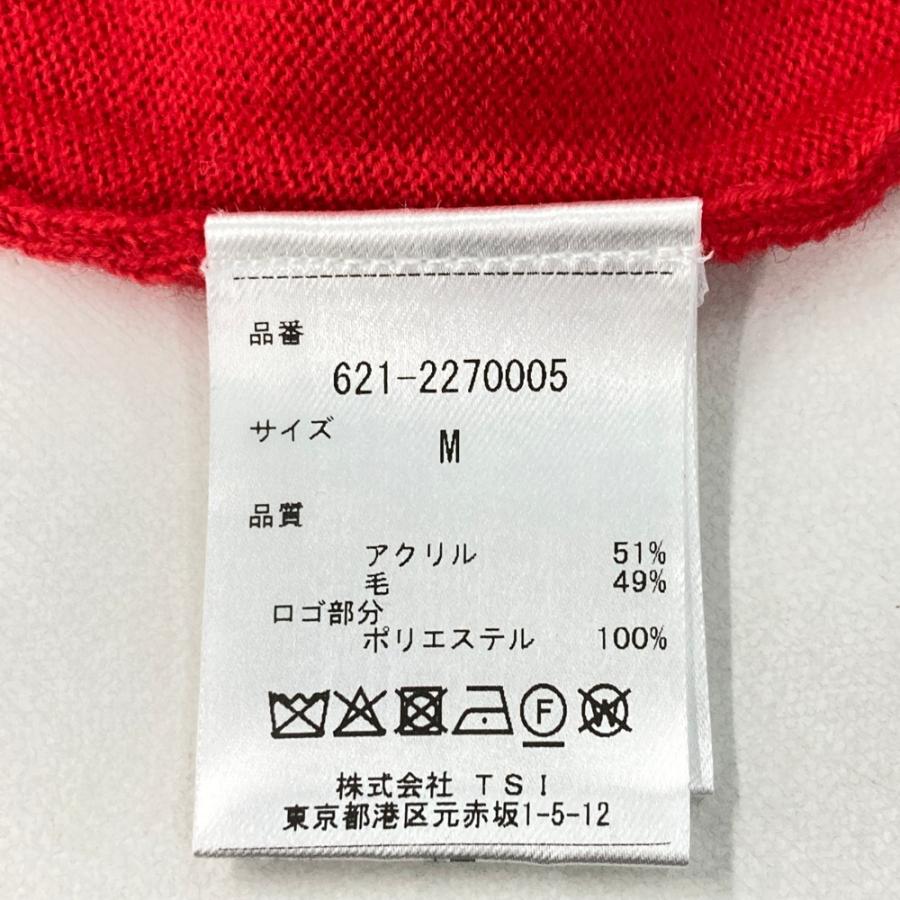 新品】PING ピン 長袖ニットセーター レッド系 M ゴルフウェア メンズ
