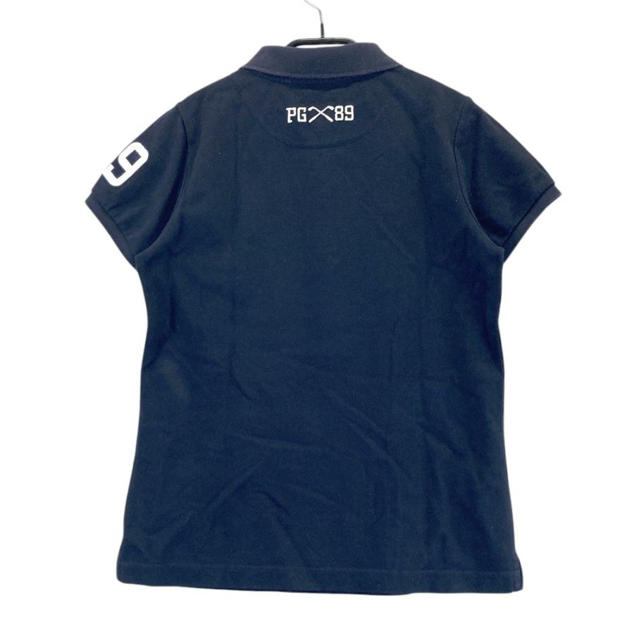 パーリーゲイツ ニコちゃん ポロシャツ 日本製 ネイビー サイズ0 reonard_1-240001124885