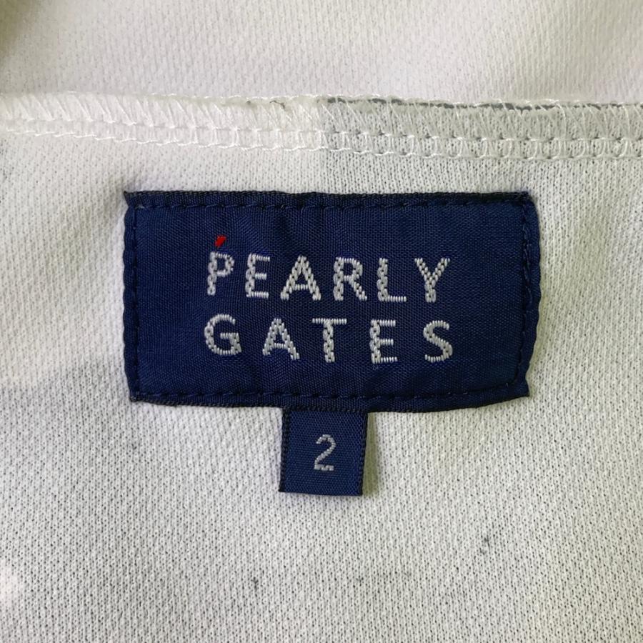 PEARLY GATES パーリーゲイツ  スカート 刺繍 カモフラ 迷彩柄 カーキ系 2 ゴルフウェア レディースの画像