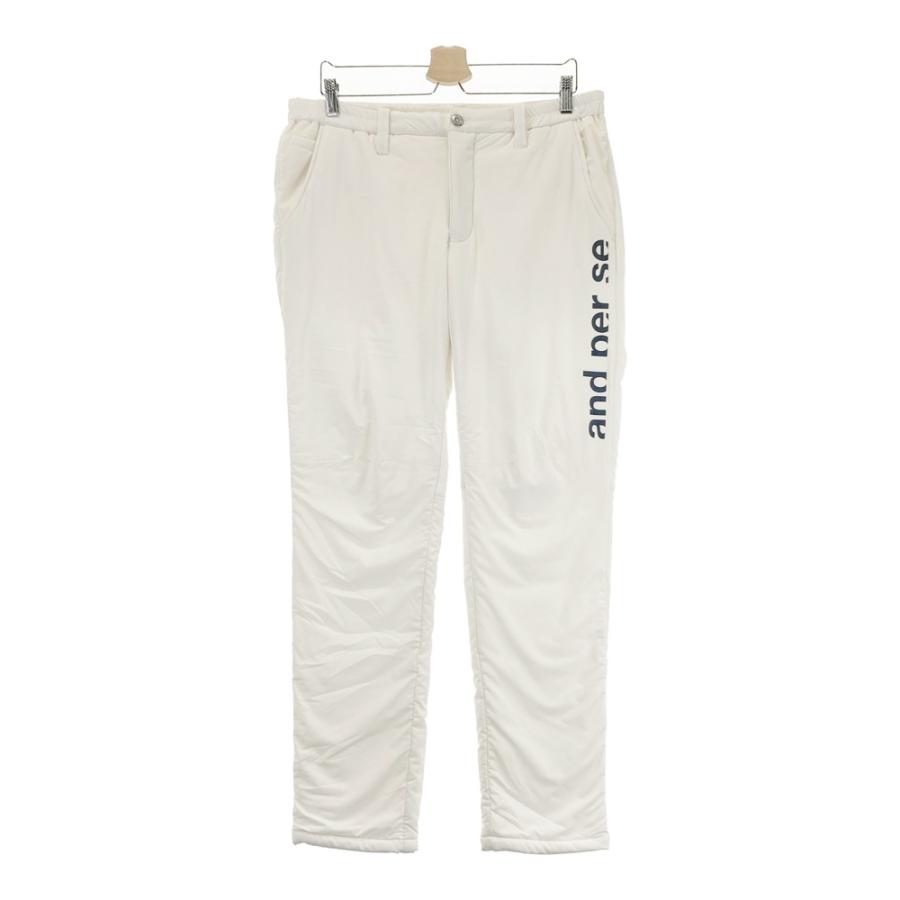 ★美品★and per se　中綿パンツ　サイズ　LL アンパシィ中綿パンツLL AND PER SE アンパスィ 中綿パンツ ホワイト系