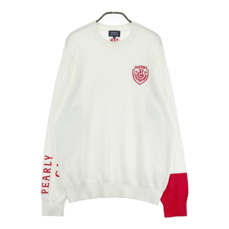 PEARLY GATES パーリーゲイツ 長袖 ニットセーター ホワイト系 5