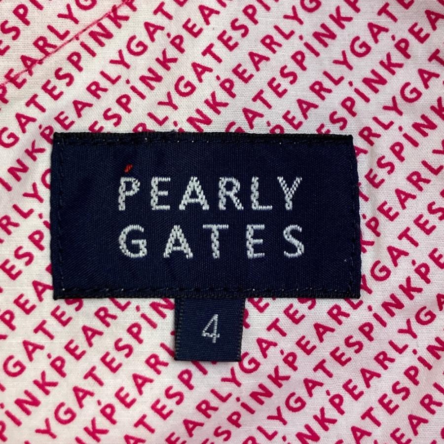 サイズ：4 PEARLY GATES パーリーゲイツ 2023年 ストレッチパンツ  ピンク系 [240101496450] ゴルフウェア メンズ ストスト PEARLY GATES パーリーゲイツ 2023年 ストレッチパンツ ピンク系
