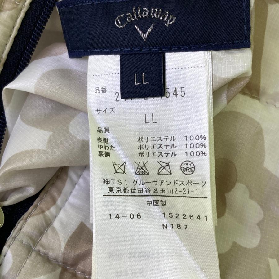 Callaway（キャロウェイ） 【美品】CALLAWAY リバーシブル 中綿 ジップ
