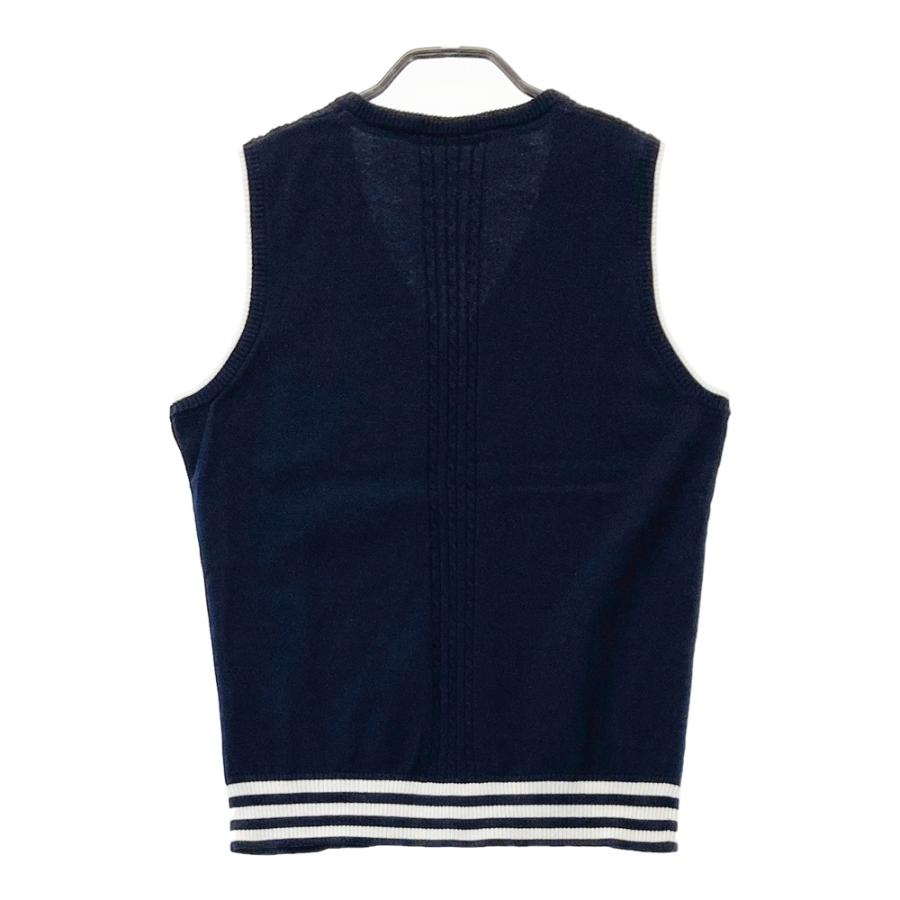 adidas - 新品　アディダス　ノースリーブ　ゴルフベスト  L レディースゴルフウェア adidas ベスト ジレ マルチパターン Vネックベスト「adidas Golf