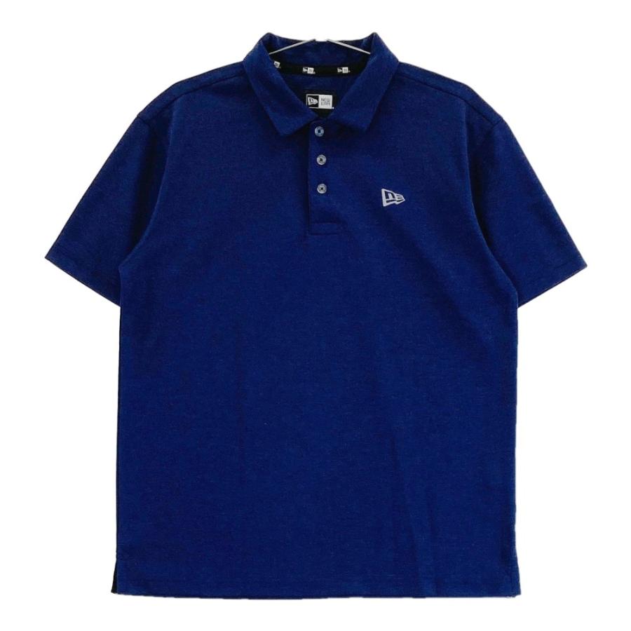NEW ERA ニューエラ 半袖ポロシャツ ネイビー系 MEDIUM ゴルフ