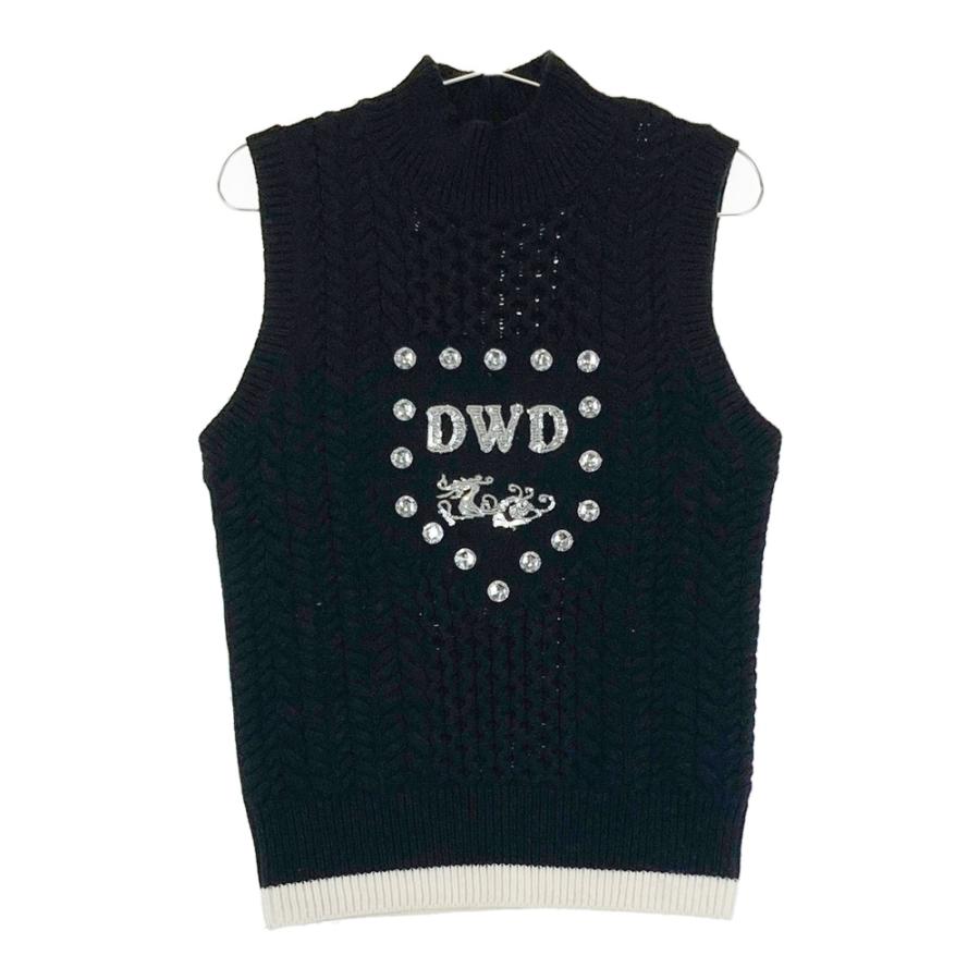 DANCE WITH DRAGON ダンスウィズドラゴン ニット ジップベスト