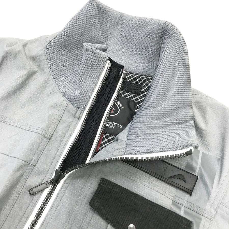 KUSHITANI クシタニ K-2409 アーカナリブブルゾン ジャケット グレー系