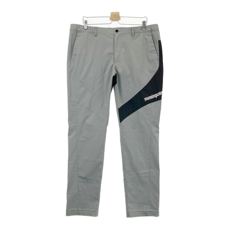 サイズ：88 MUNSING WEAR マンシングウェア 2023年モデル ストレッチパンツ  グレー系 [240101475615] ゴルフウェア メンズ ストスト MUNSING WEAR マンシングウェア 2023年モデル ストレッチパンツ