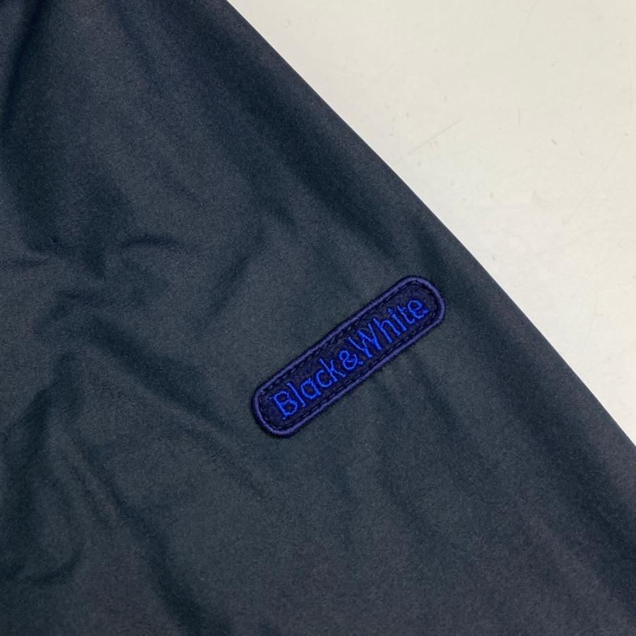 BLACK&WHITE ブラックアンドホワイト ジップジャケット ネイビー