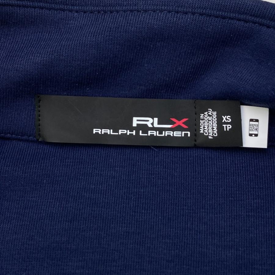 RLX ラルフローレン ハーフジップ スウェットベスト ネイビー系