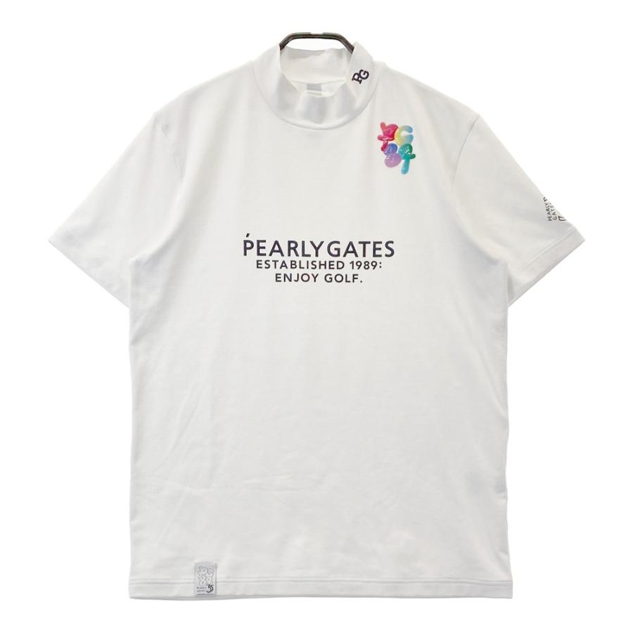 PEARLY GATES パーリーゲイツ ハイネック半袖Tシャツ 2024モデル PEARLY GATES パーリーゲイツ 2024年モデル 35周年記念モデル