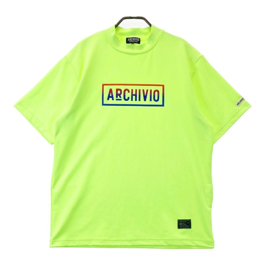 archivio - アルチビオ  半袖モックネック　ゴルフウェア　新品 アルチビオ（archivio）（レディース）ゴルフウェア 半袖モック