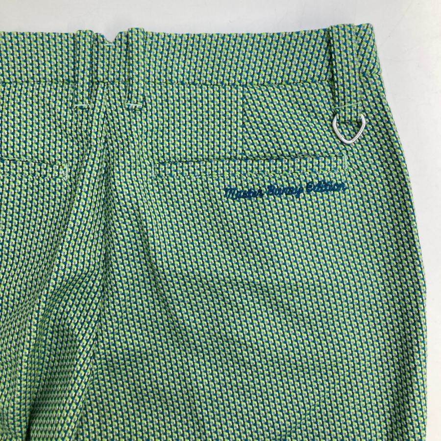 サイズ：2 MASTER BUNNY EDITION マスターバニーエディション  ストレッチパンツ 総柄 グリーン系 [240101498806] ゴルフウェア レディース ストスト 新品】MASTER BUNNY EDITION マスターバニーエディション